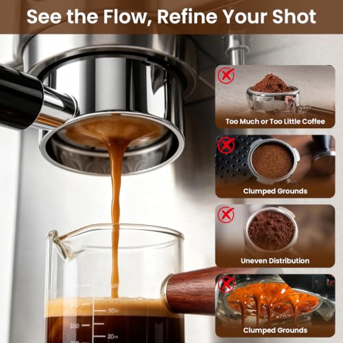 54mm Bottomless Portafilter for Breville BES870XL Barista Express Pro Touch