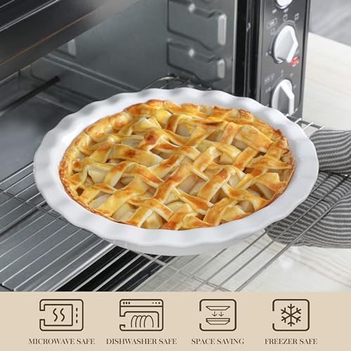 40 Oz Ceramic Pie Pan 9 Inch