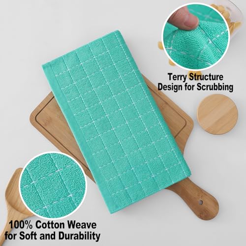 100% Cotton Terry Kitchen Towels (12 Count)