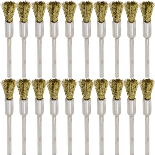 20PCS Brass Wire Brushes