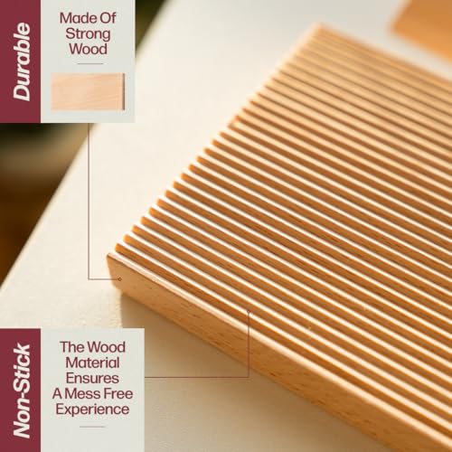 Wooden Pasta Board Set (6 Count)
