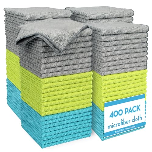 Microfiber Cleaning Cloth (400 Count)