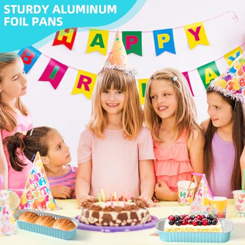 Mini Loaf Pans with Lids and Spoons Sealing Sticker (30 Count)