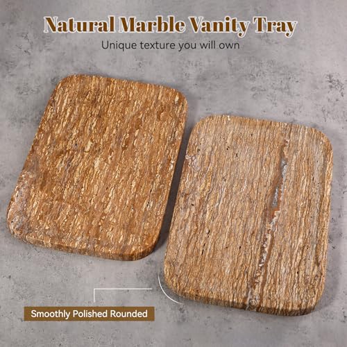 Natural Marble Vanity Tray