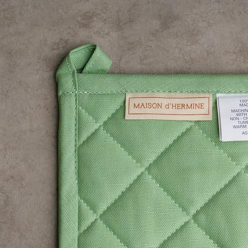 100% Cotton Oven Mitt & Pot Holder Set
