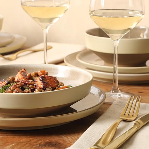 Octavia Place 16 Piece Stoneware Dinnerware Set