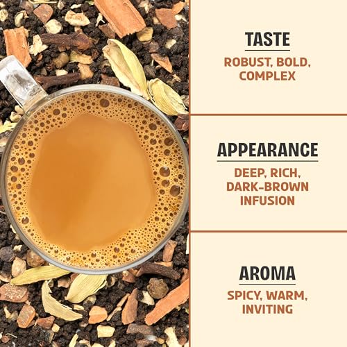 Masala Chai Tea Loose Leaf CTC TEA (3.53 Ounce)
