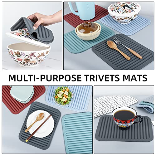 Silicone Trivet Mat for Hot Pots and Pans (2 Count)