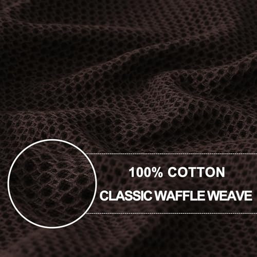 100% Cotton Waffle Weave Kitchen Dish Towels 24 (24 Count)