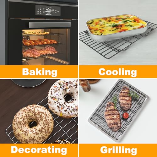 3 Tier Stackable Cooling Rack for Batch Cooling Cookie