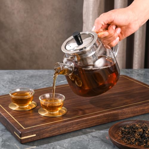 Glass Teapot with Removable Infuser