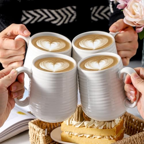 Coffee Mugs Set of 4 (4 Count)