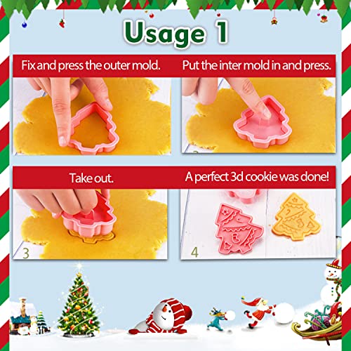 3D Holiday Cookie Cutters