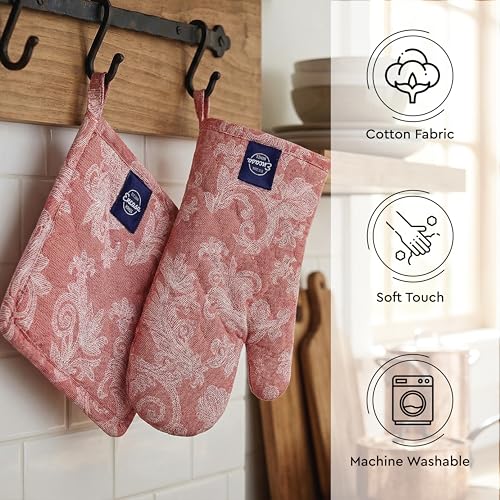 Oven Mitts and Pot Holders Set (2 Count)