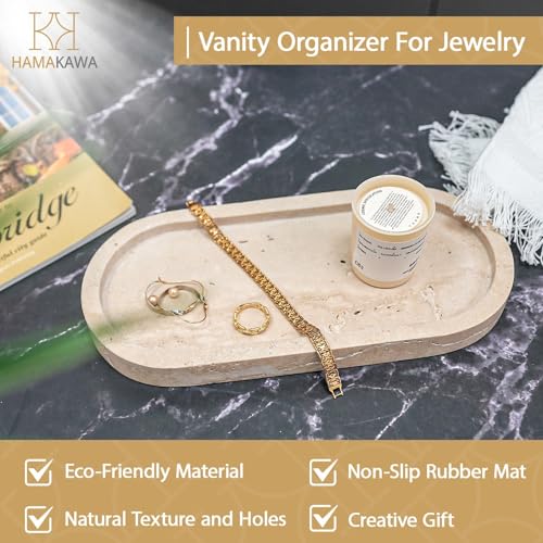 Turkish Natural Marble Vanity Tray