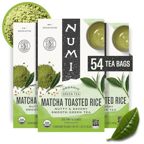 Organic Matcha Toasted Rice Tea (54 Count)