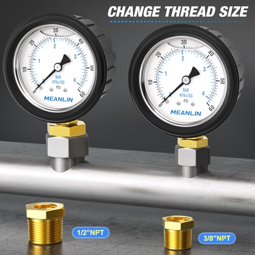 0~60Psi Stainless Steel 1