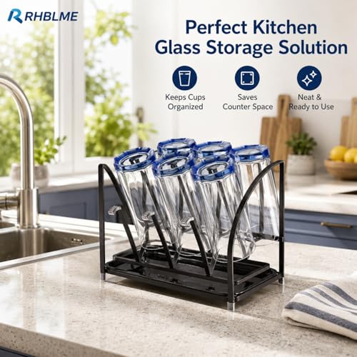2 Packs Glass Drying Rack (16 Ounce)
