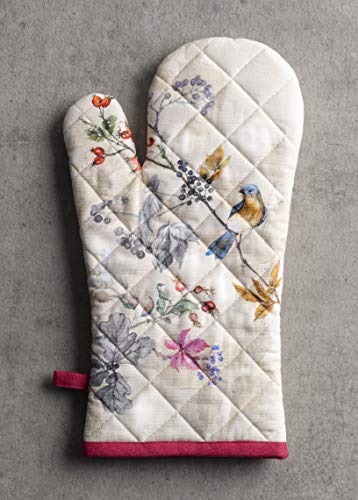 100% Cotton Oven Mitt & Pot Holder Set