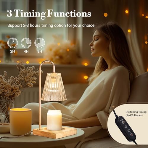 Candle Warmer Lamp with Timer