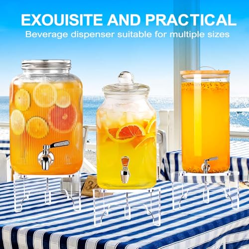 Acrylic Beverage Dispenser Stand Only