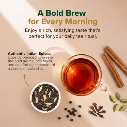 India's Original Masala Chai Tea Bags (100 Count)