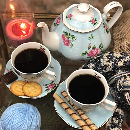 BTaT Floral Tea Sets for Adults