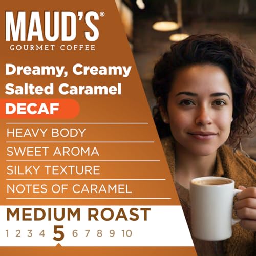 Maud’s Decaf Salted Flavored Coffee Pods (18 Count)