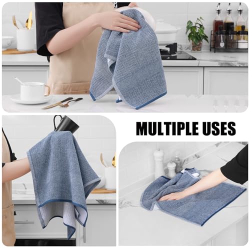 380 GSM Cotton Premium Kitchen Towels 8 Pack (8 Count)