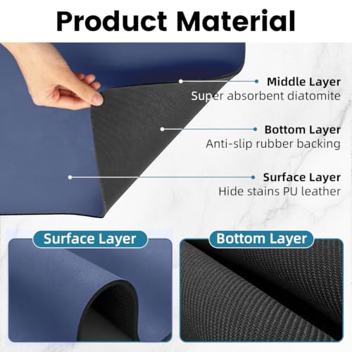 24x16 Inch Coffee Mat