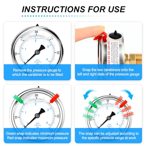 0~60Psi Liquid Filled Pressure Gauge 1