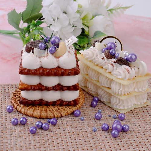 Purple Pearl Sprinkles for Cake Decorating (4.6 Ounce)
