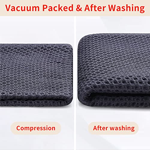 100% Cotton Waffle Weave Kitchen Dish Cloths 6 (6 Count)