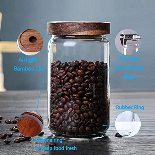 Set of 5 Kitchen Canisters