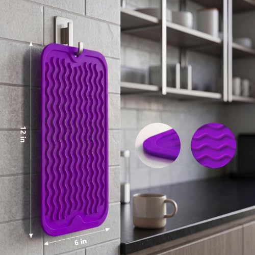 Silicone Dish Drying Mat for Multiple Usage