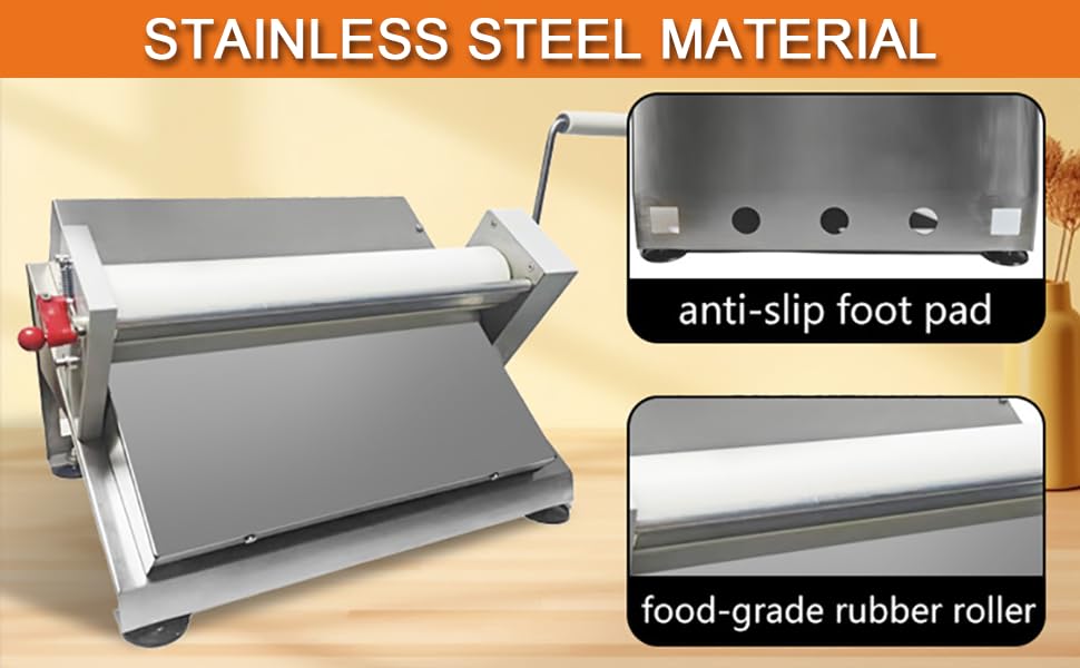 Manual Fondant Dough Sheeter