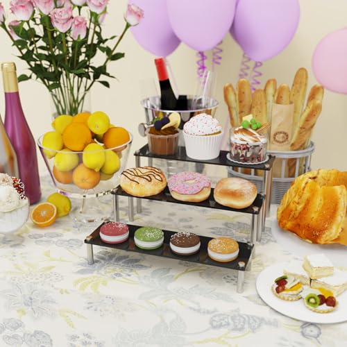 3 Tier Acrylic Display Riser Stand