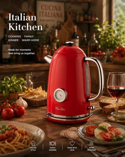 61 oz Electric Kettle with Thermometer