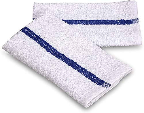New Cotton Blend White Restaurant Bar Mops Kitchen Towels (36 Count)