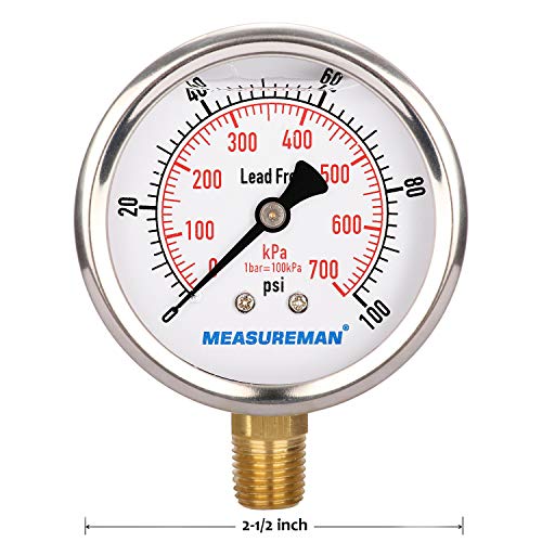 Lead Free Pressure Gauge
