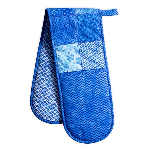 Double Oven Mitts 100% Cotton Double Oven Glove