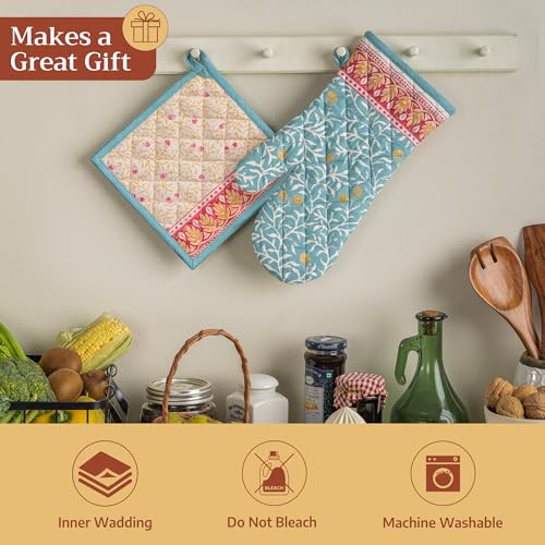 Maison d'Hermine Oven Gloves 100% Cotton Oven Mitt