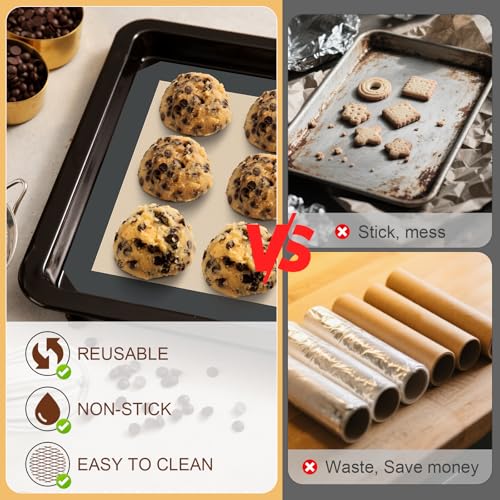 Silicone Baking Mats 3 Pack