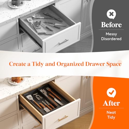 Utensil Organizer for Kitchen Drawer