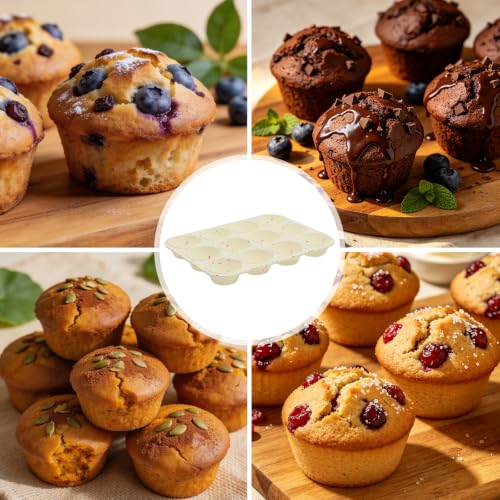 Silicone Muffin Pan for Baking