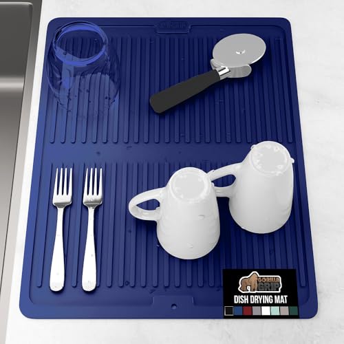 Patented BPA Free Silicone Dish Drying Mat