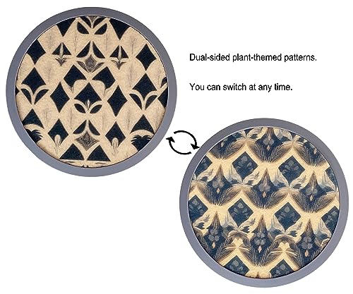 Absorbent Coasters for Drinks with Holder (7 Count)