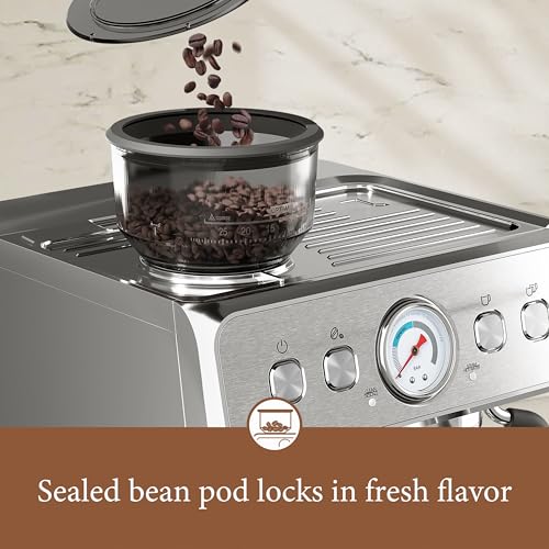 Espresso Machine with Grinder