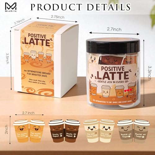 Positive Latte Affirmation Jar