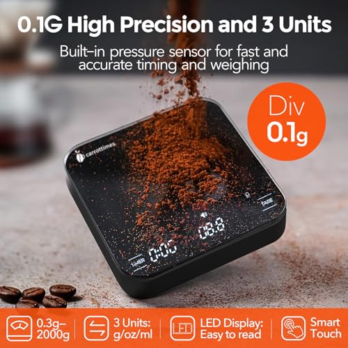 Rechargeable Mini Coffee Scale with Timer